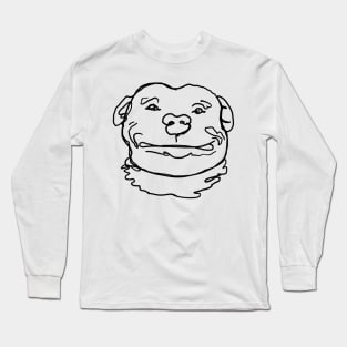 Scribbly Pittie Long Sleeve T-Shirt